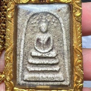 พระสมเด็จ วัดระฆัง พิมพ์ปกโพธิ์ เนื้อหากายภาพชัดเจน พบน้อยมาก 08066401PT-SD